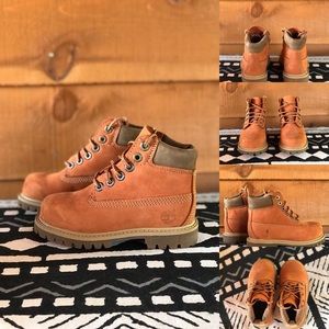 Timberland Toddler Boys Boots, size 9 used brown